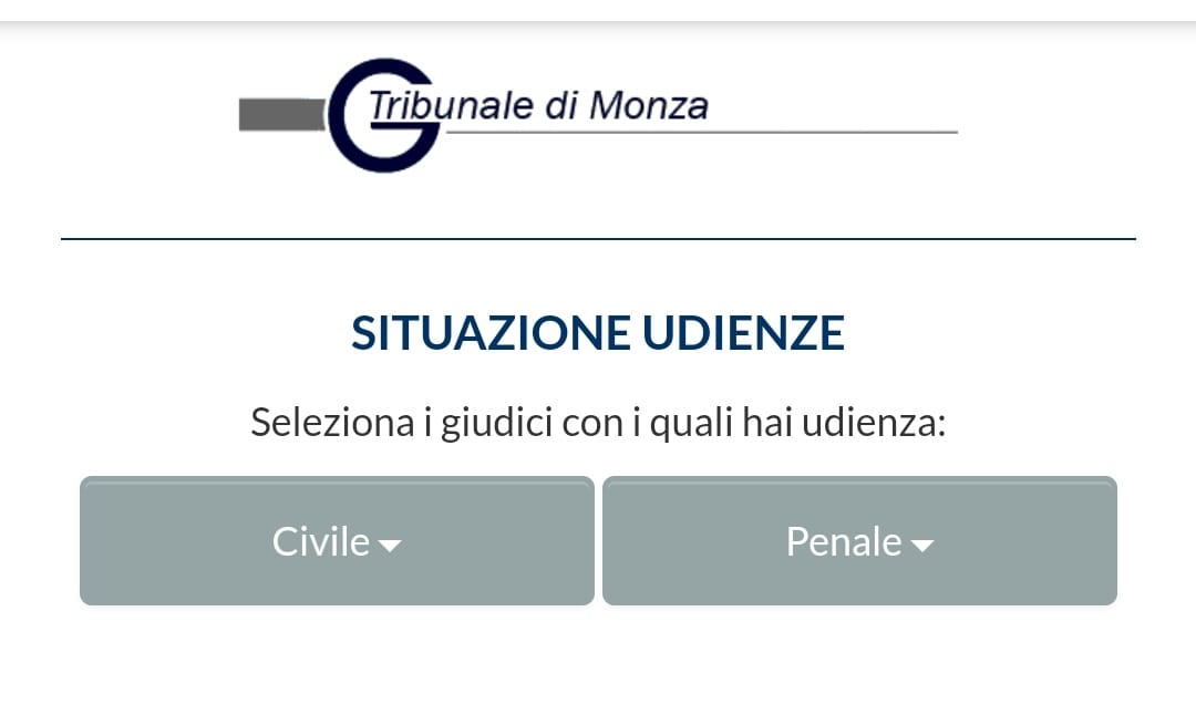 Piattaforma Udienze